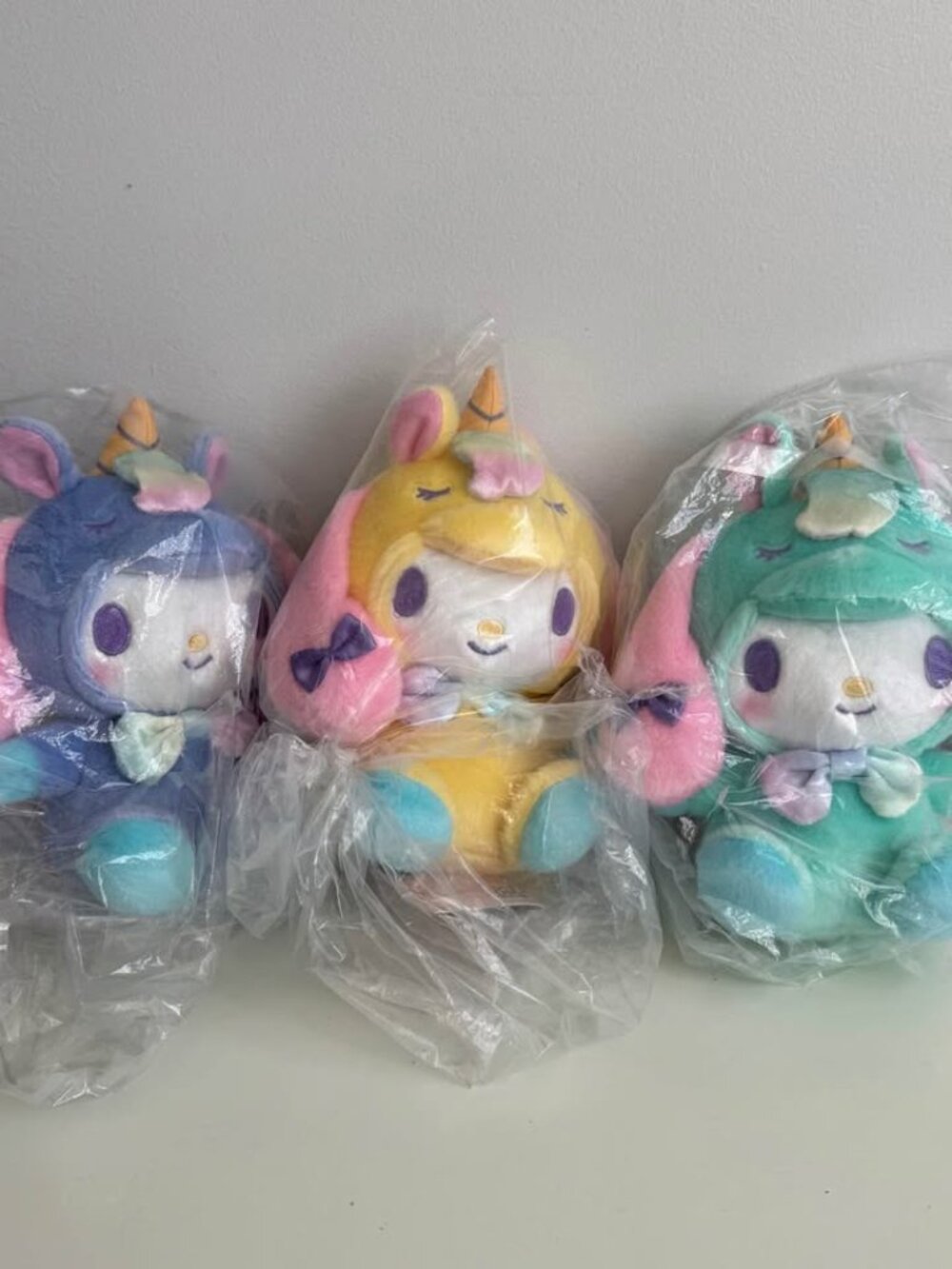 New Sanrio My Melody Unicorn Plushies Japan 8” Crane Prizes